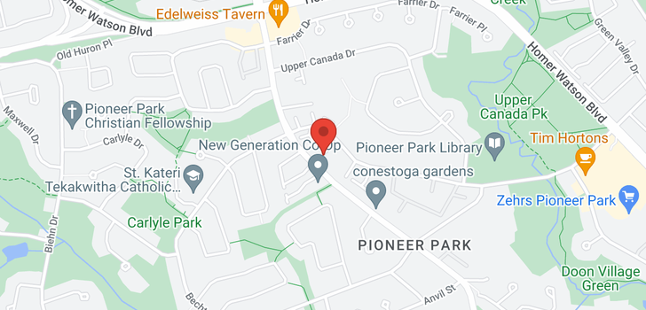 map of 7 -  391 PIONEER Drive